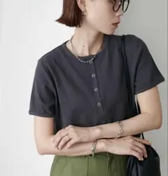 DISCOAT ワッフルリング半袖Tシャツのサムネイル