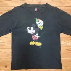 90s MICKEY UNLIMITED ミッキーマウス 長袖Tシャツ M