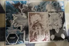 僕のヒーローアカデミア　原画展　アクリルMEGAフィギュア　荼毘　ポストカード