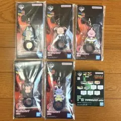 一番くじ　ドラゴンボール　リングストラップ　コンプセット　アクリルスタンド計6個