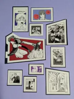 チェンソーマン　メンズノンノ　ステッカー　ボム・デンジ・マキマ・パワー・ビーム