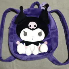 【新品未使用】サンリオ クロミちゃん パープルリュック 3L アクスタ付き