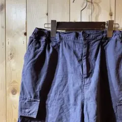 SS3757 FIRST DOWN チノ ハーフパンツ カーゴパンツ グレー L