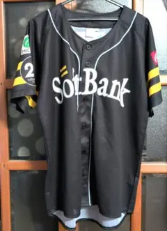 ソフトバンクホークス ユニフォーム 黒 半袖のサムネイル