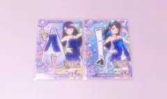 アイカツアンコール パープルジュエリーコーデ 紫吹蘭