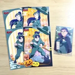 忍たま乱太郎 ハロウィン クリアカード ブロマイド 潮江文次郎 立花仙蔵