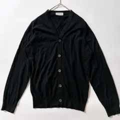 現行✨ジョンスメドレー シーアイランドコットン カーディガン M ブラック