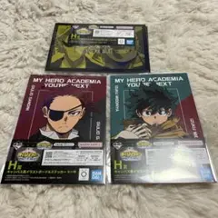 僕のヒーローアカデミア イラストボード&ステッカー　色紙　一番くじ 3枚セット