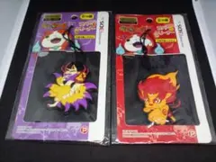 未使用 妖怪ウォッチ ラバークリーナー キュウビ & メラメライオン セット