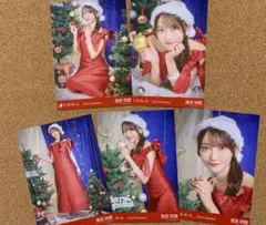黒見明香 ✨ 2024 クリスマス 生写真 5種 コンプ
