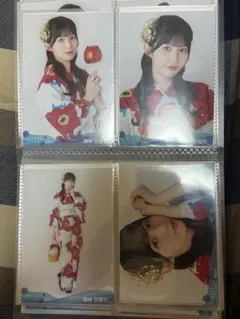 STU48 尾崎星里花月 月別生写真 2026年7月 4枚セット