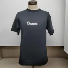 【新品未使用】Champion ブラック Tシャツ ロゴ入り