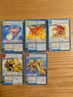 デジモンカード旧裏　ピヨモン系5枚セット