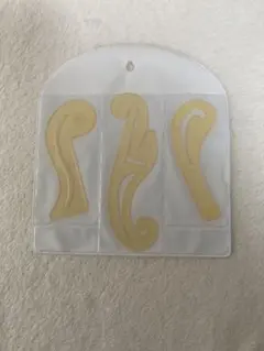 手芸用品 縮尺製図　ミニ　カーブ定規 カーブ　定規 3点　セット