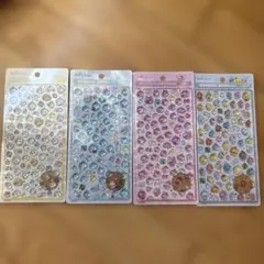 しずくちゃんボンボンドロップシールミニ　ポップアップ　4点セット