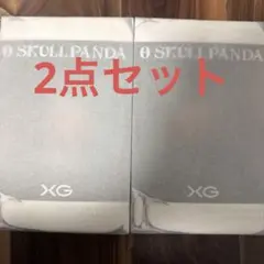新品未開封　スカルパンダSKULLPANDA XGコラボ POPMART ２個