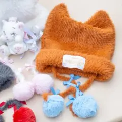 値下げ可能‼️ディズニー おしゃれキャット 帽子 ブラウンのサムネイル