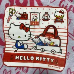 Hello Kitty ミニタオル ハンカチ 2018年 サンリオのサムネイル
