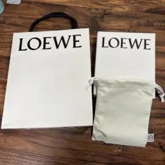 LOEWE ショップ袋と付属品