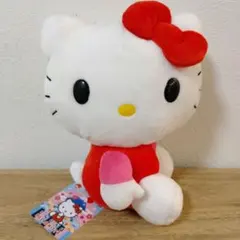 激レア】ハローキティ ぬいぐるみ マスコット 2012年製 レトロ - メルカリ