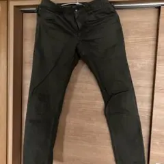 COMME CA ISM パンツ カーキ S