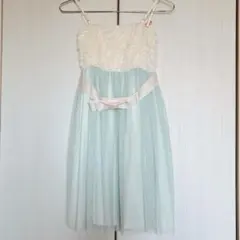 L'EST ROSE ミントグリーン パーティドレス