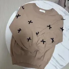 ITS'DEMO リボンニット　手洗い可