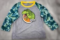 恐竜プリント 長袖カットソー 110 ANIA アニア