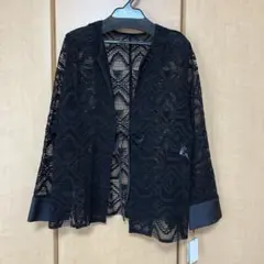 ブラック レース カーディガン　ヤマダヤ　CLOVE