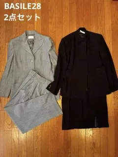 BASILE　パンツスーツ、スカートスーツ　2点セット