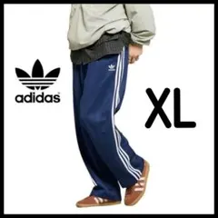 紺★XL★バギーフィットファイヤーバードトラックパンツ★ジャージ★ワイドパンツ