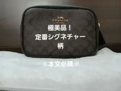 ※本文必読※最終価格【極美品】COACH カメラバッグ ショルダーバッグ
