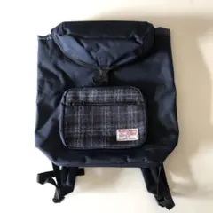 未使用級 レスポートサック バックパック ネイビー 赤 白 ボーダー 