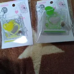 ハート型　アルバムキーホルダー