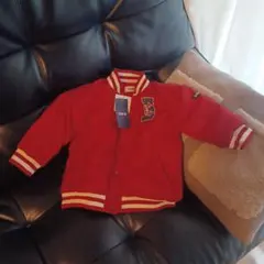 出品本日まで【新品未使用•タグつき】男の子　赤いアウター 95