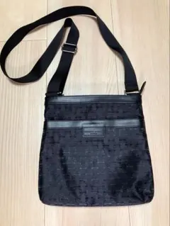ETRO エトロ ペイズリー ボタニカル柄 ショルダーバッグ モノトーン 