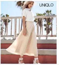 UNIQLO(ユニクロ)シフォン プリーツ ロングスカート