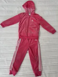 adidas ピンク ジャージ