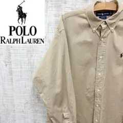 90s ラルフローレン G.I. Shirt サファリシャツ リネン100% - メルカリ