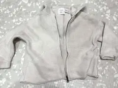 ZARA kidsフード付きジッパーセーター 86cm