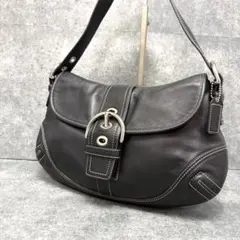 Coach Soho Leather One Shoulder Bag y2k
