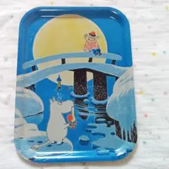 MOOMIN オプトデザイン 木製トレイ 　トレー【ムーミン谷の冬】のサムネイル