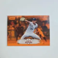 topps 2025 スタジアム 千葉ロッテ 鈴木昭汰 25シリアル