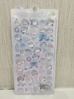 正規品！ボンボンドロップシール オリジナル　シマエナガ　24時間以内に発送可能