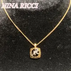 NINARICCI ニナリッチ　ネックレス　ゴールド　シルバー　スクエア