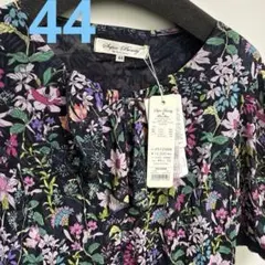 スーパービューティー☆44☆新品タグ付き花柄パワーネットチュニックのサムネイル