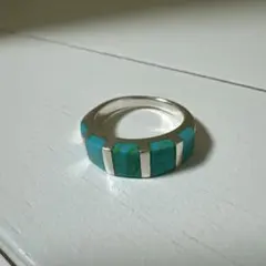 ターコイズ シルバー925 リング ビンテージ