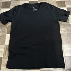 ザショップティーケー　メンズ半袖Tシャツ黒クルーネック　綿&ポリエステルMサイズ