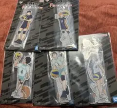 一番くじハイキュー!! 最強の挑戦者Ｆ賞 アクリルスタンド　5種セット