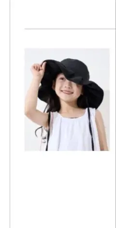 新品　チャオパニック　キッズ　たためるジュートハット　UVカットのサムネイル